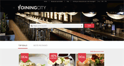 Desktop Screenshot of diningcity.be